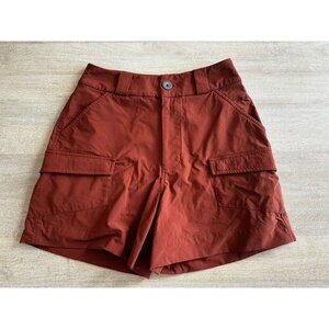 Alder Take a Hike Short 2.0 in Burnt Orange Clay Size XS High Rise 4"